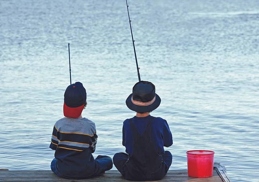 Golden Beach Resort - Fishing on Rice Lake in the Kawarthas